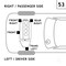 Anchor Industries Chev V6 3.4 97-91/Olds V6 3.4 96-91/Pont Motor Mount, 2555 2555 - alternate 2